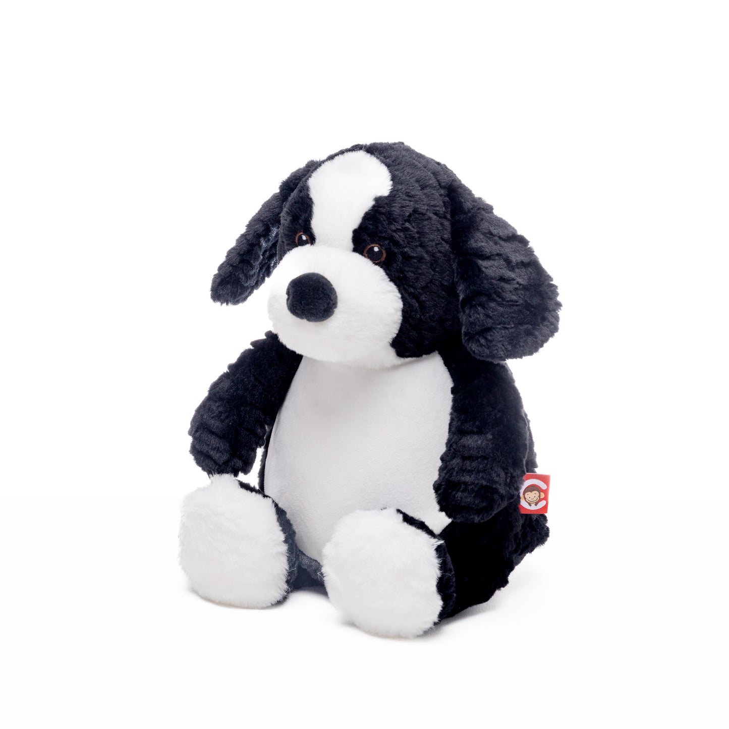 Cubbies™ Border Collie Dog Stuffie with Custom Embroidery