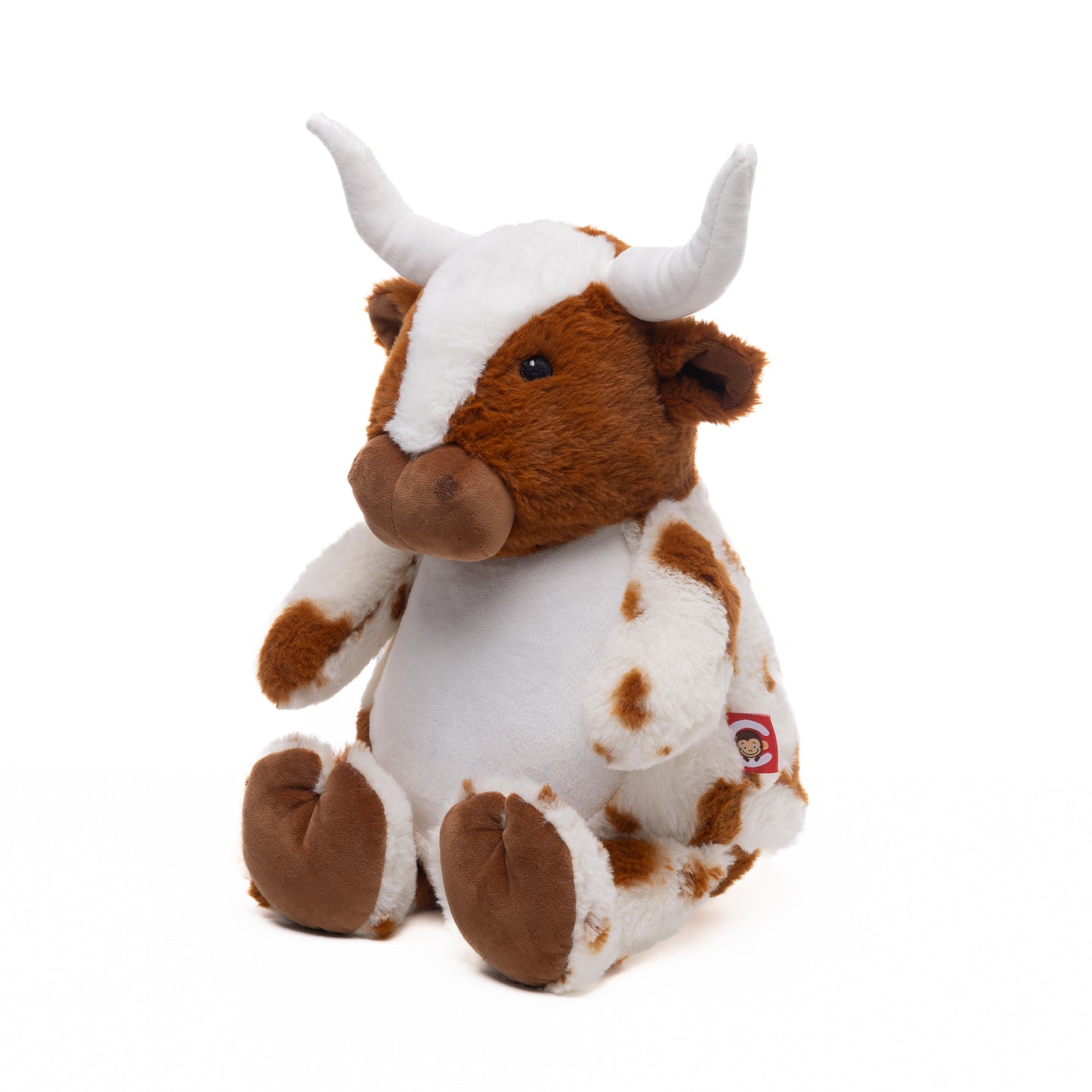 Cubbies™ Longhorn Cow Stuffie with Custom Embroidery