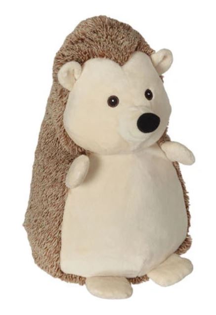 Embroider Buddy Hedgehog Stuffie with Custom Embroidery