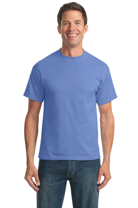 Port & Company Tall Core Blend Tee. PC55T - Carolina Blue