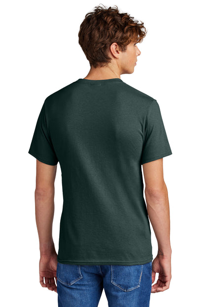 Port & Company Tall Core Blend Tee. PC55T - Dark Green