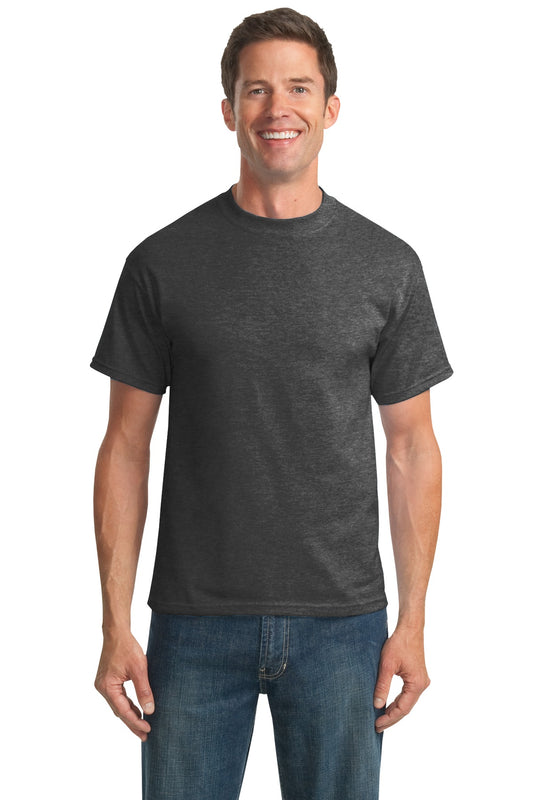 Port & Company Tall Core Blend Tee. PC55T - Dark Heather Grey