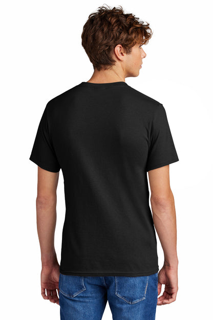 Port & Company Tall Core Blend Tee. PC55T - Jet Black