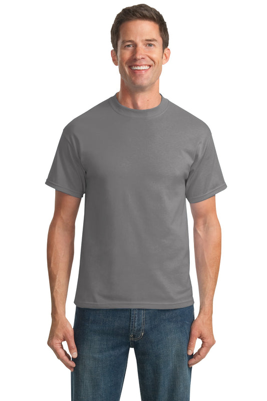 Port & Company Tall Core Blend Tee. PC55T - Medium Grey