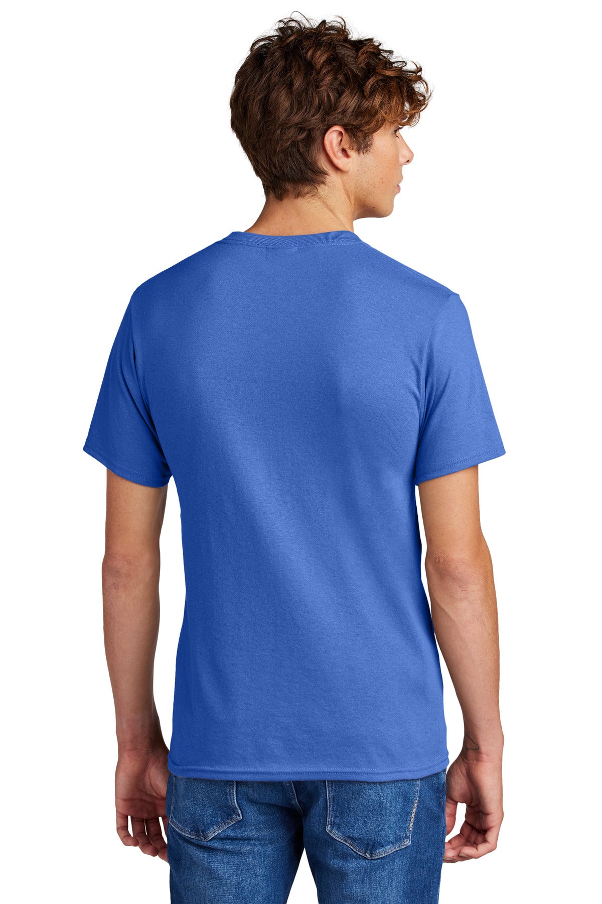 Port & Company Tall Core Blend Tee. PC55T - Royal