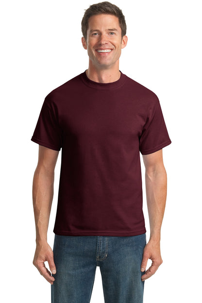 Port & Company Tall Core Blend Tee. PC55T - Athletic Maroon