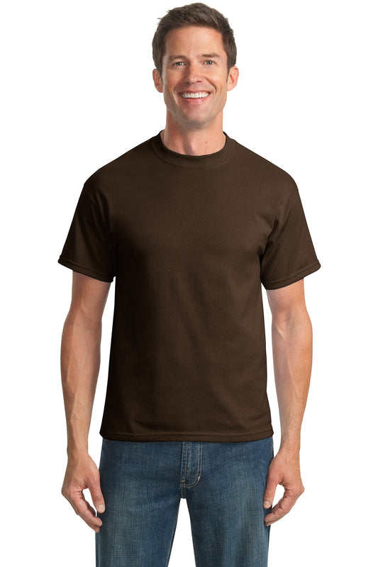 Port & Company Tall Core Blend Tee. PC55T - Brown