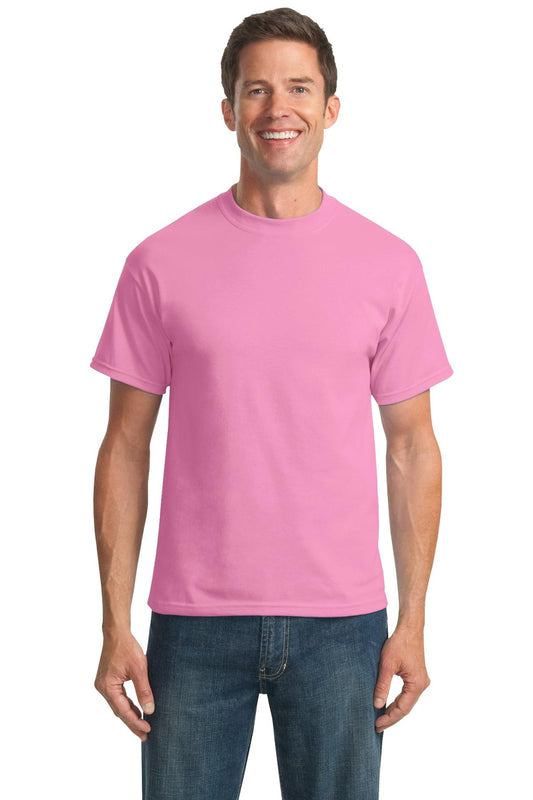 Port & Company Tall Core Blend Tee. PC55T - Candy Pink