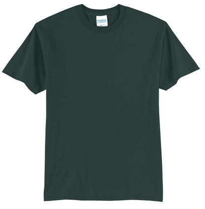 Port & Company Tall Core Blend Tee. PC55T - Dark Green