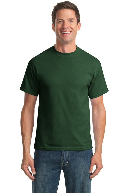 Port & Company Tall Core Blend Tee. PC55T - Dark Green