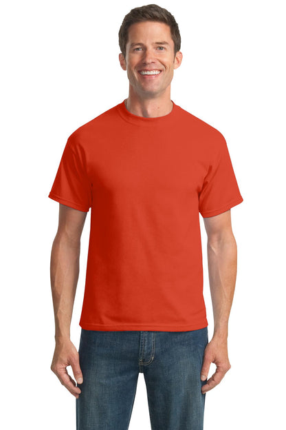 Port & Company Tall Core Blend Tee. PC55T - Orange