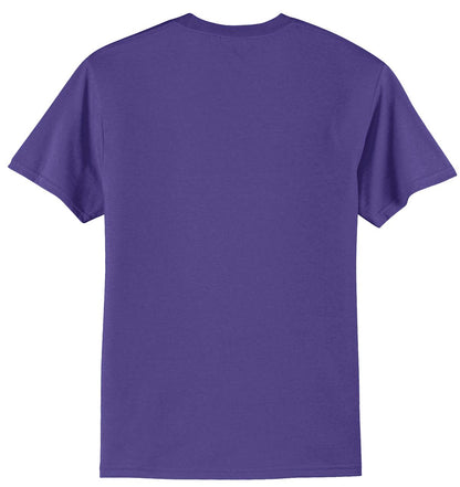 Port & Company Tall Core Blend Tee. PC55T - Purple