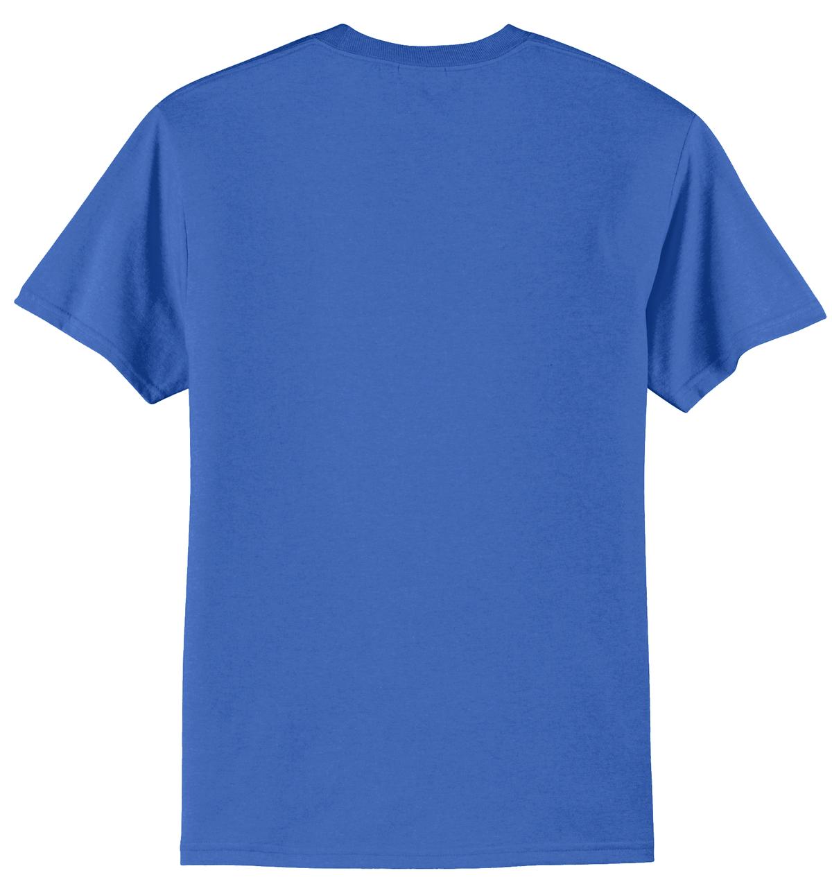 Port & Company Tall Core Blend Tee. PC55T - Royal