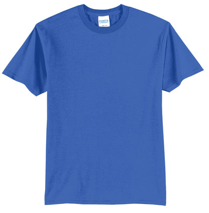 Port & Company Tall Core Blend Tee. PC55T - Royal