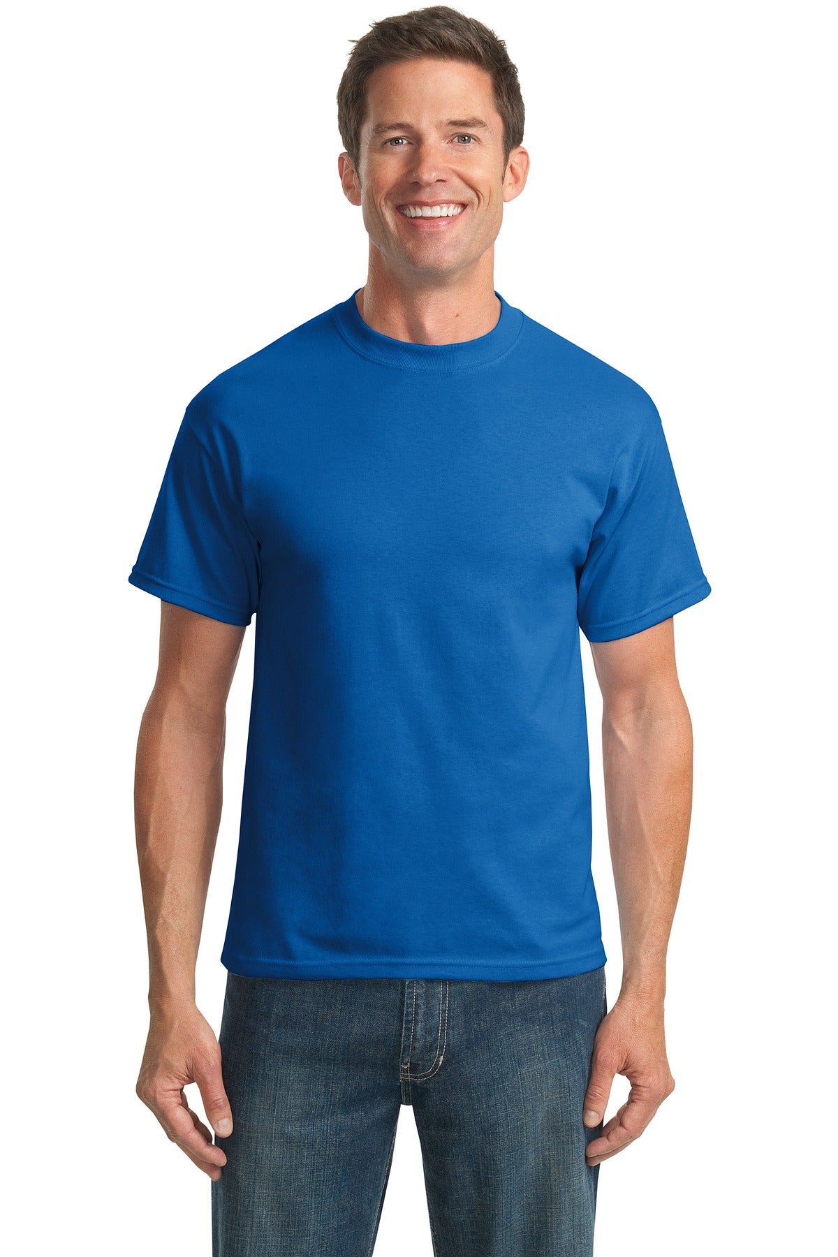 Port & Company Tall Core Blend Tee. PC55T - Royal
