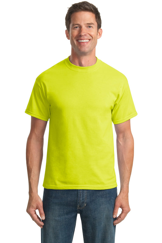 Port & Company Tall Core Blend Tee. PC55T - Safety Green