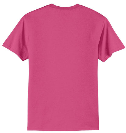 Port & Company Tall Core Blend Tee. PC55T - Sangria