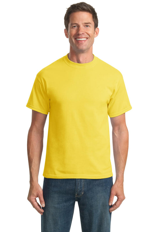 Port & Company Tall Core Blend Tee. PC55T - Yellow