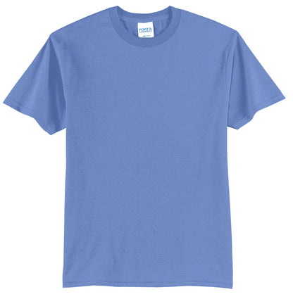 Port & Company Tall Core Blend Tee. PC55T - Carolina Blue