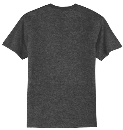 Port & Company Tall Core Blend Tee. PC55T - Dark Heather Grey