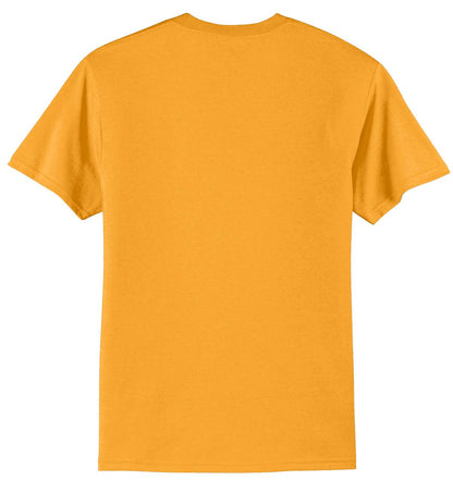 Port & Company Tall Core Blend Tee. PC55T - Gold
