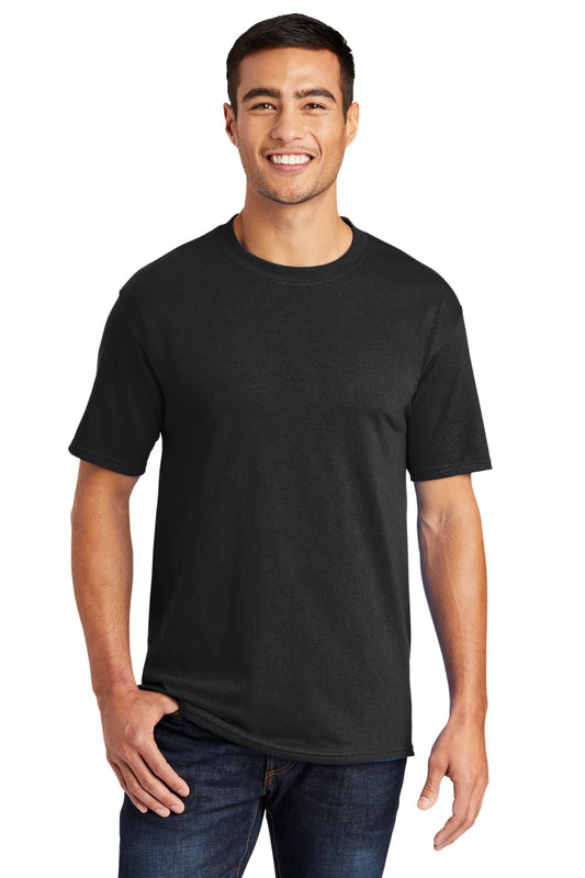Port & Company Tall Core Blend Tee. PC55T - Jet Black