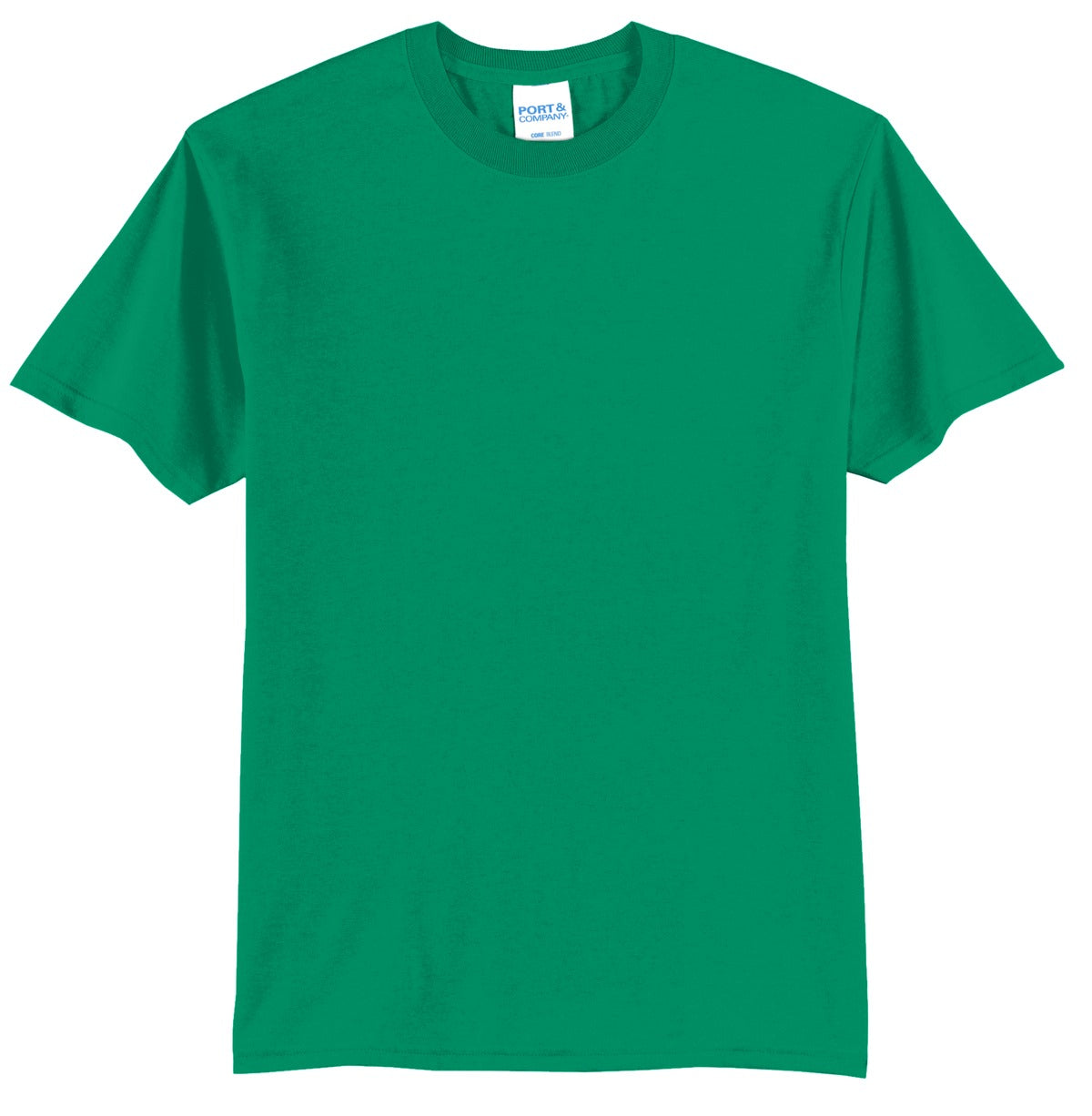 Port & Company Tall Core Blend Tee. PC55T - Kelly