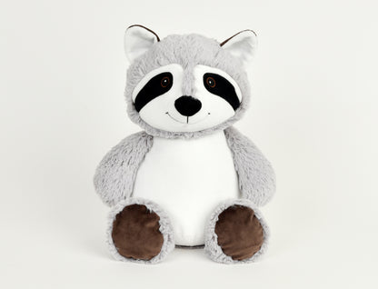 Cubbies Raccoon Stuffie with Custom Embroidery