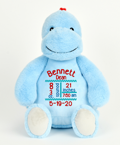 Cubbies™ Dinosaur with Custom Embroidery