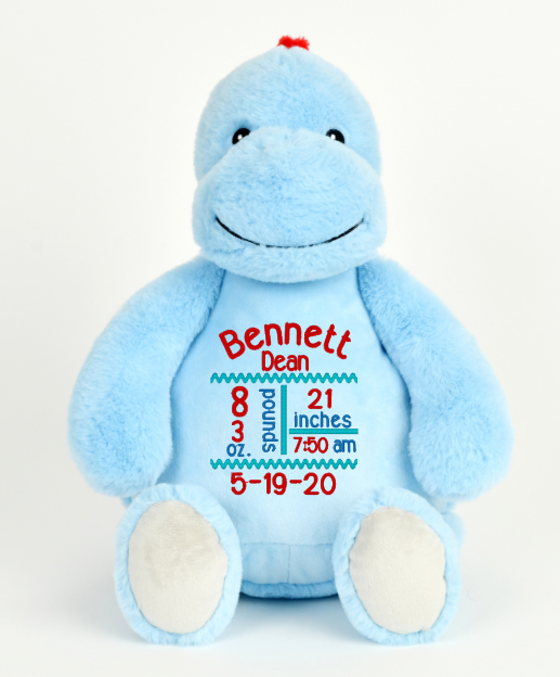 Cubbies™ Dinosaur with Custom Embroidery