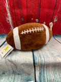 Football Pillow Stuffie with Custom Embroidery