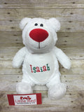 Cubbies™ White Bear Stuffie with Custom Embroidery