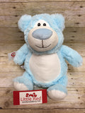 Cubbies™ Light Blue Bear Stuffie with Custom Embroidery